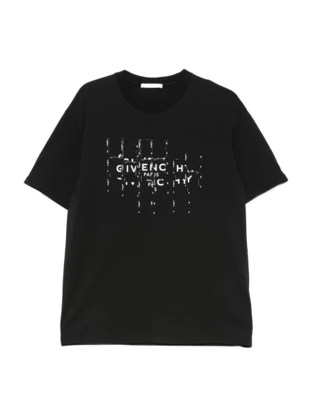 Koszulka Givenchy z nadrukiem czarna