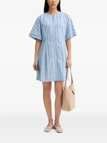 Scurt rochie mini Marc O'polo cu dungi albastru