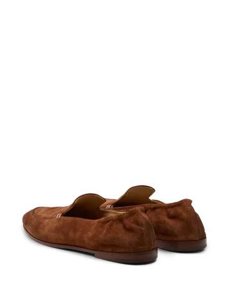 Pantofi loafer Marsell din piele de căprioară maro