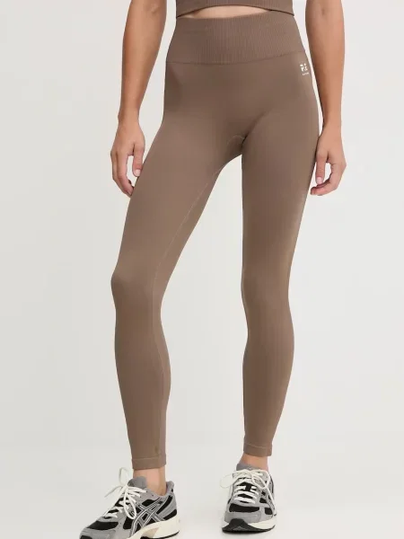 P.E Nation legginsy treningowe Restore Seamless zielone