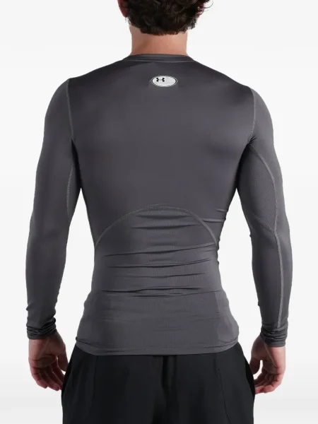 Comprimare tricou sport Under Armour lung gri