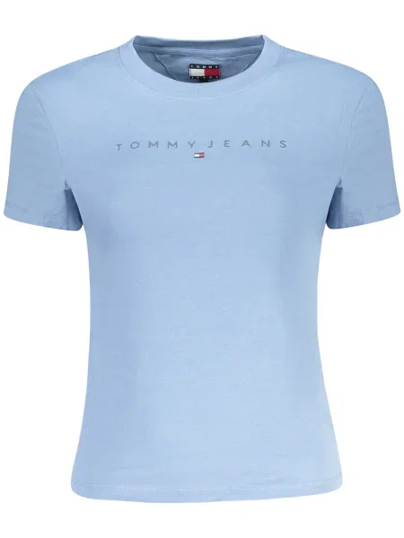 Тениска Tommy Jeans синьо