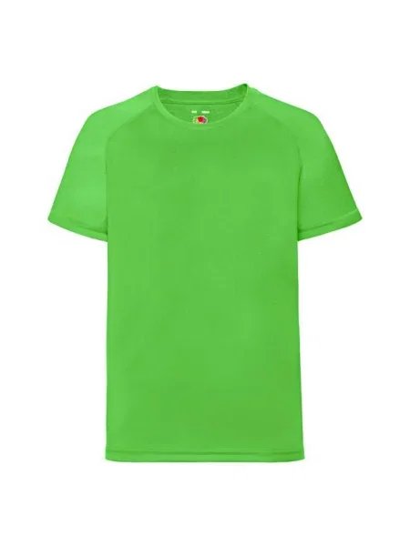 Tricou copii Fruit Of The Loom verde