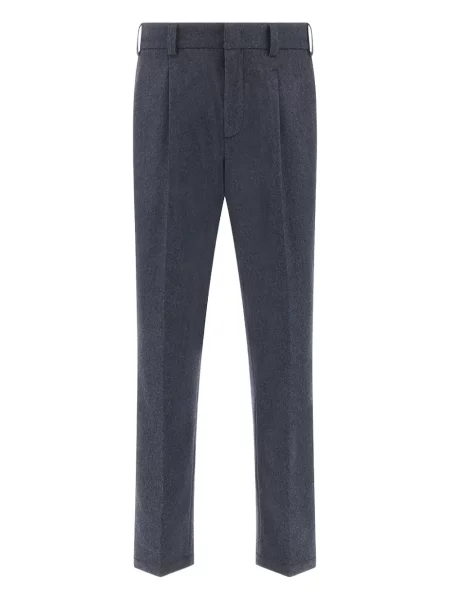 Pantaloni Paul & Shark de flanelă albastru