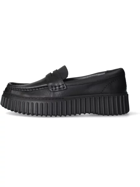 Mokasíny Clarks čierna