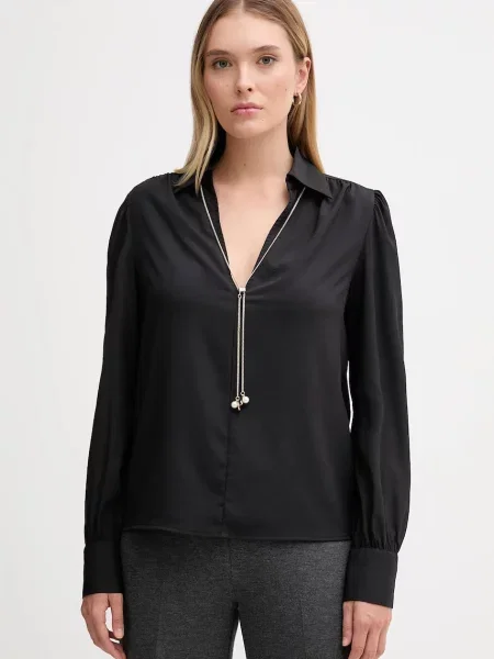 Halenka Gaudi hladká černá