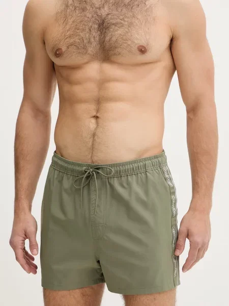 Calvin Klein kopalne kratke hlače zelena