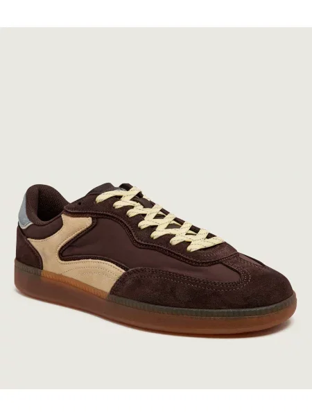HOFF Sneakers Park | piele întoarsă maro