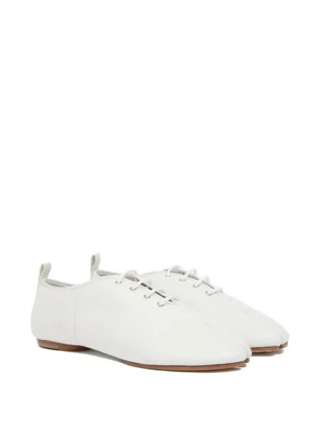 Pantofi derby Maison Margiela din piele alb