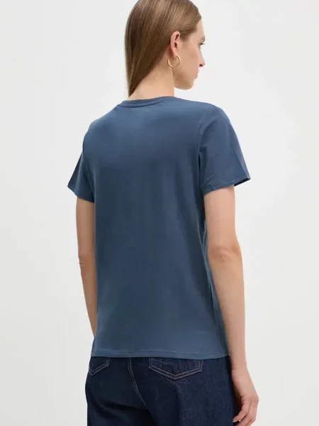Футболка Pepe Jeans FIORE V NECK синій