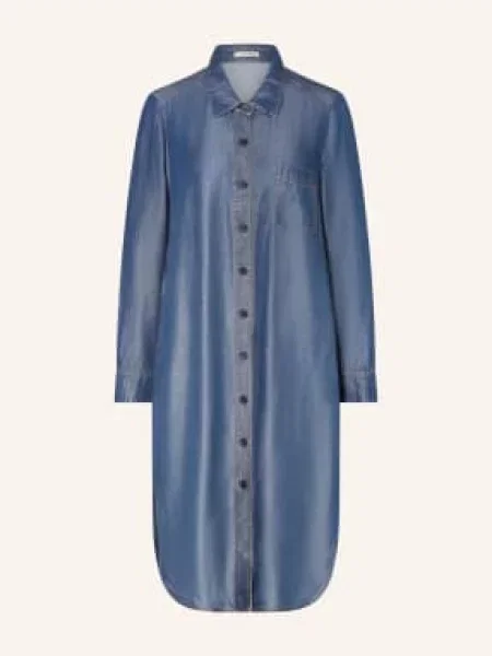 Lilienfels Sukienka Koszulowa W Stylu Jeansowym blau niebieska