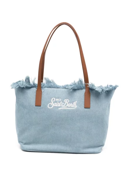 Shopper táska Mc2 Saint Barth kék