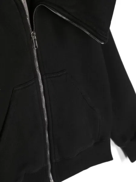 Dětska mikina s kapucí Rick Owens černá