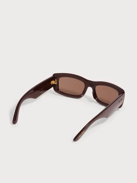 Hodinky Ray-ban hnedá