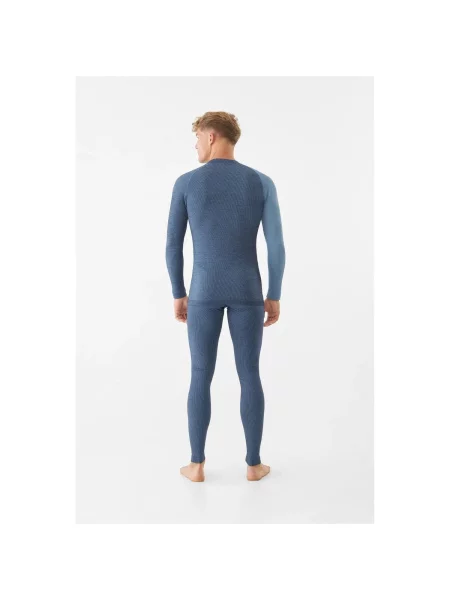Bielizna VIKING Mounti Man Set Merino niebieska