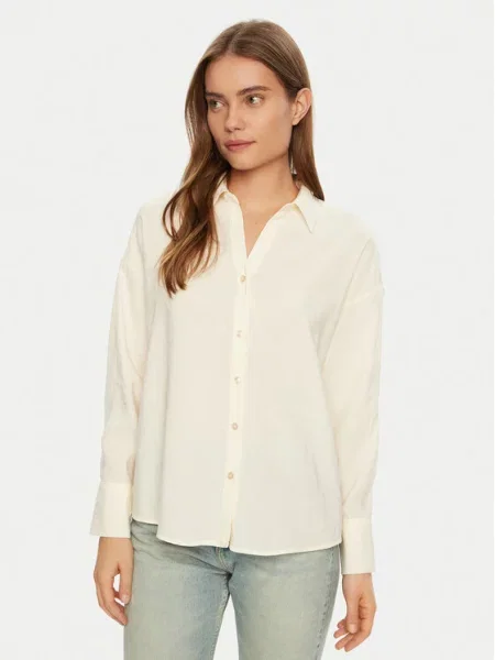 Vero Moda Koszula Queeny Écru