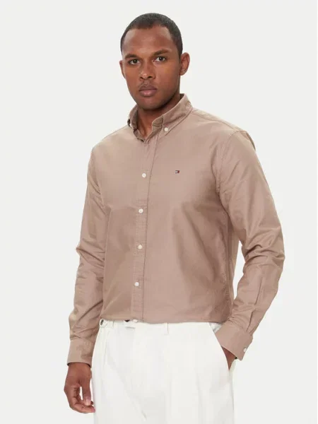 Tommy Hilfiger Srajca Solid Heritage bež