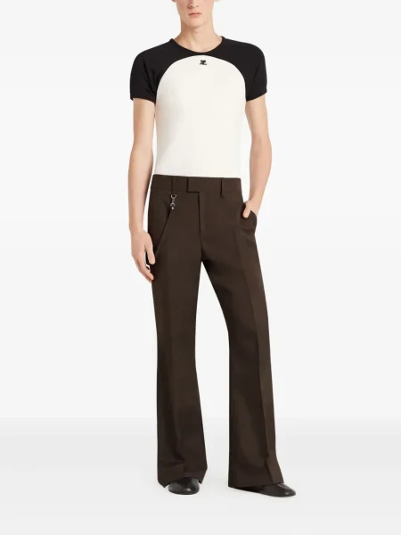 Tricou Courreges alb