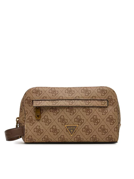 Guess Kozmetična torbica MILANO bež