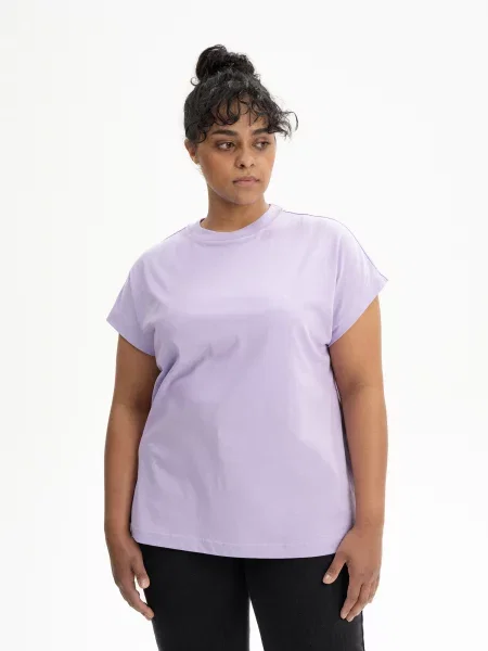 MELA Tricou Madhu mov lavandă
