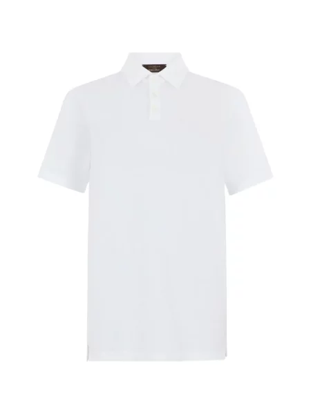 Tricou polo Slowear alb