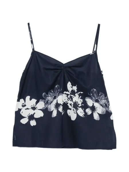 Bluzka Iceberg w kwiatki niebieska