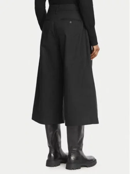 Kalhoty culottes G-Star černé