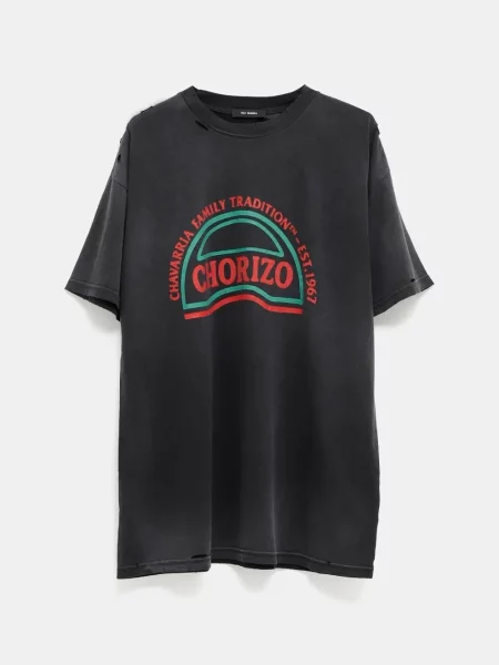 Grafic tricou Willy Chavarria negru