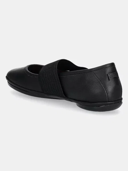 Кожаные балетки Camper черные