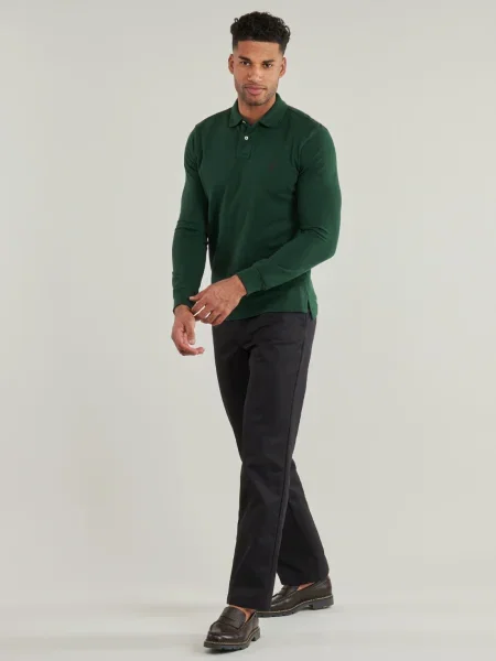 Tricou polo Polo Ralph Lauren plasă verde