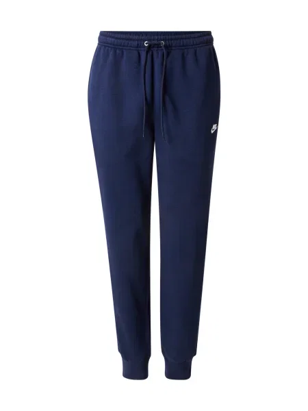 Nike Sportswear Pantaloni CLUB bleumarin alb