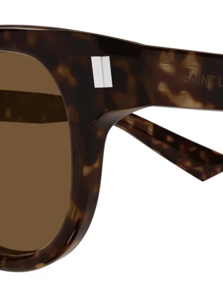 Saulės akiniai Saint Laurent Eyewear ruda