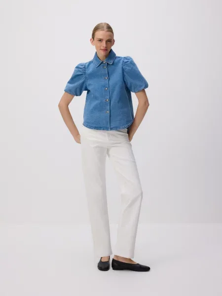 Рубашка Reserved синяя