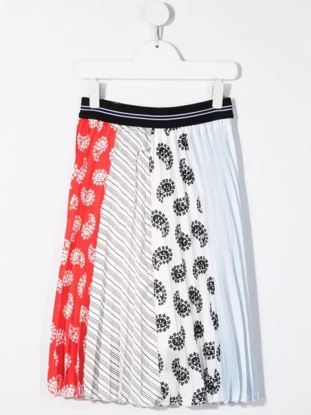 Spódnica midi dziecięca Msgm biała