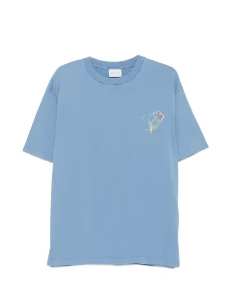 Tricou Drole De Monsieur cu imagine albastru