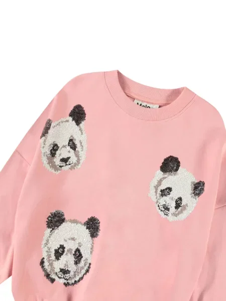 Bluza dziecięca Molo różowa