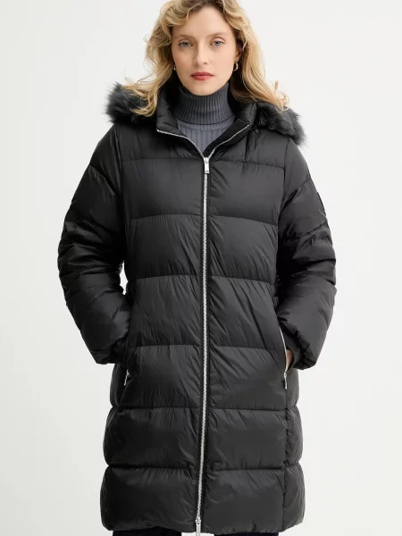 Calvin Klein kurtka puchowa zimowa czarny