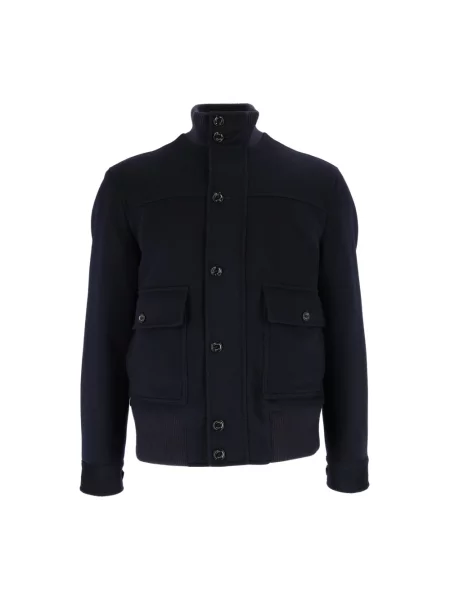 Kurtka bomber Lardini niebieski
