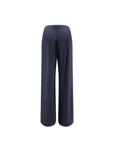 Spodnie Max Mara niebieskie