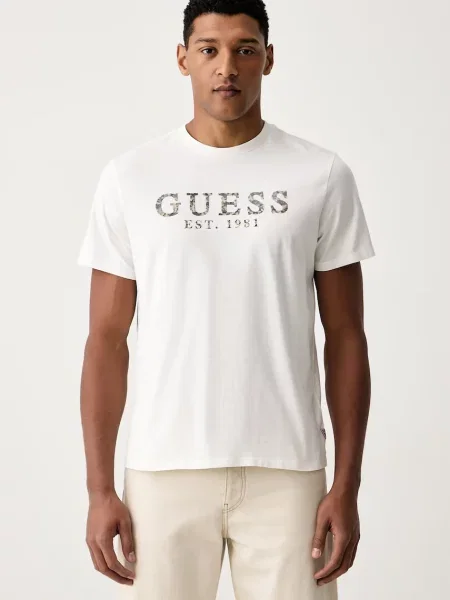 Guess T-shirt beżowa