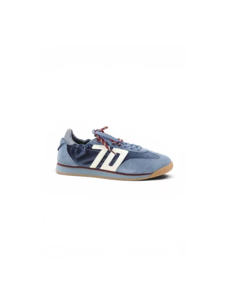 Sneakersy Back70 skórzane niebieskie