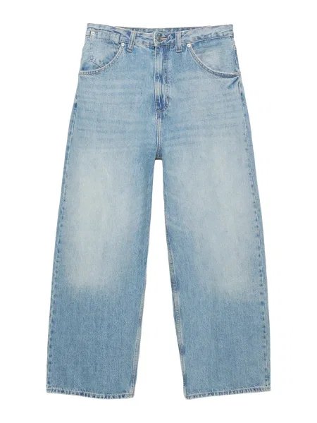 Pull&Bear Džíny džínovina modrá