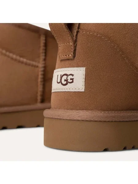 UGG Hótaposó Classic Ultra Mini | hasított bőr barna