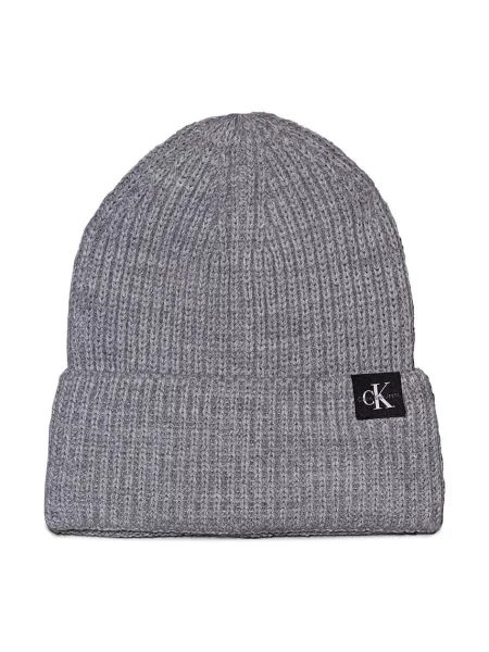 Calvin Klein Jeans Czapka Monogram szary