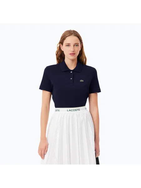 Tricou polo pentru femei Lacoste Polo navy blue albastru