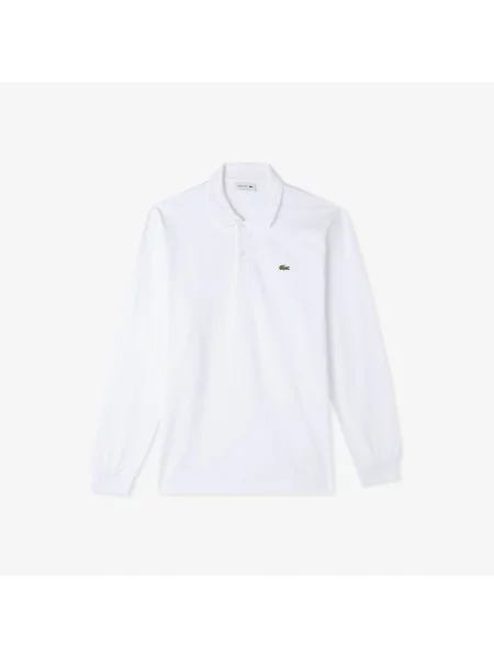 Поло Lacoste белое