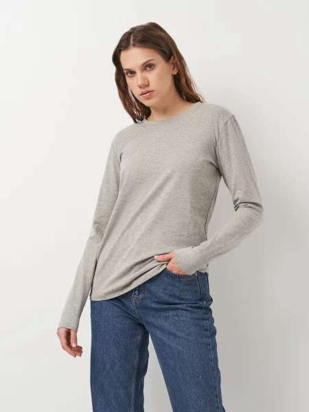 C&A Лонгслів Світло-сірий сірий
