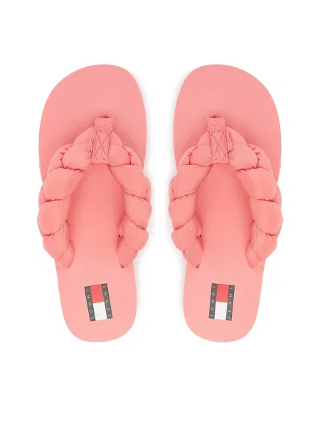 Fonott tanga Tommy Jeans rózsaszín