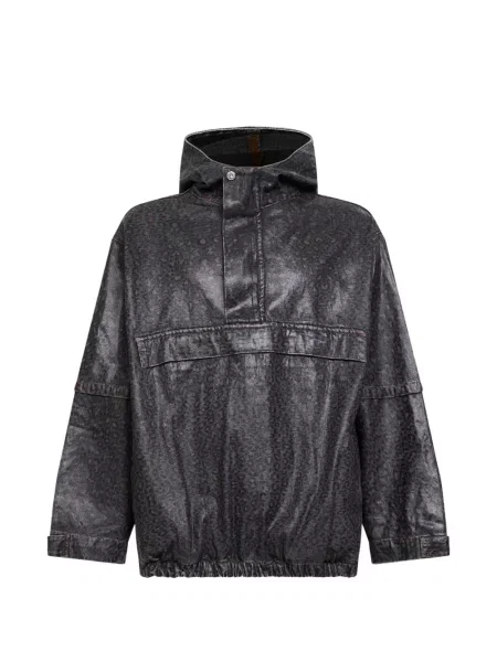 Geacă Pdf cu buline cu imagine negru