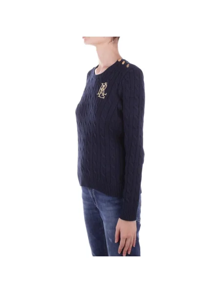 Sveter Lauren Ralph Lauren modrá